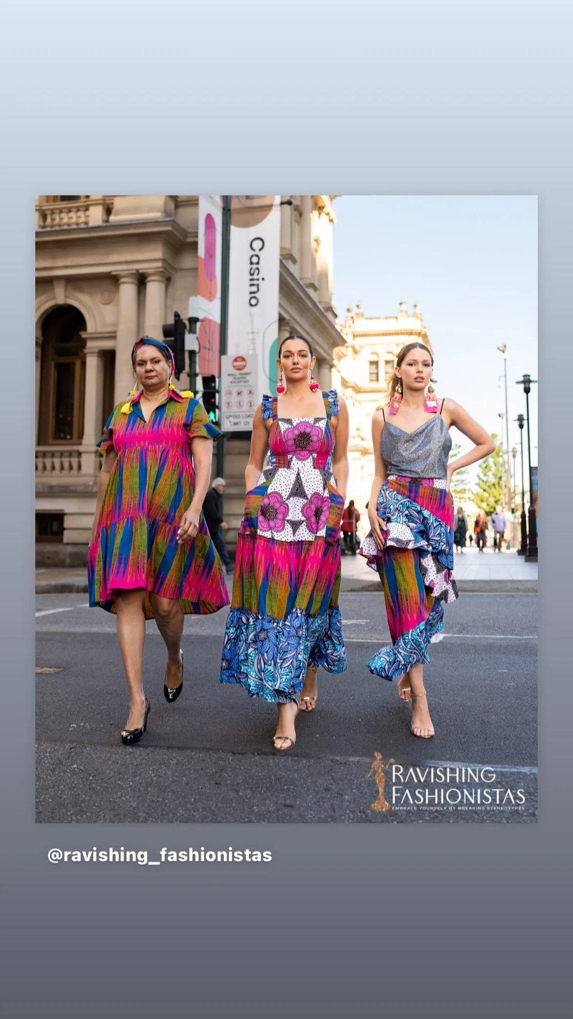 Dorothy Dress in Blue & Pink Ankara Fabric - Custom design by SFH
