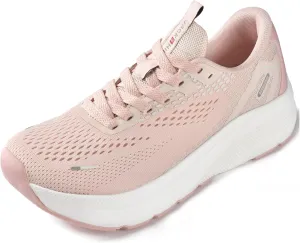 JACKSHIBO Wide Toe Box Shoes Women Arch Support Wide Sneakers for Running Walking Athletic Tennis Orthopedic Plantar Fasciitis Workout with Thick Cushion Zero Drop Sole Width Shoes
