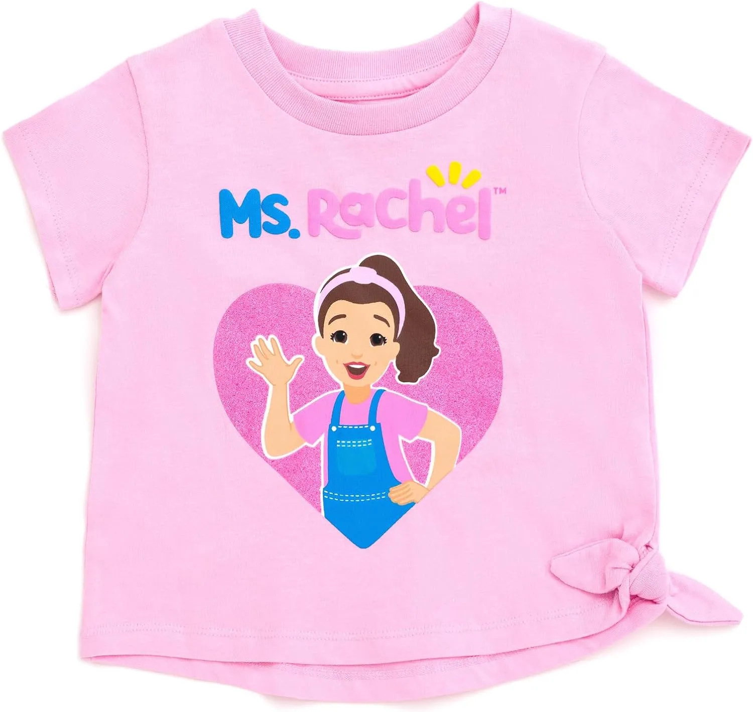 Ms. Rachel T-Shirt and Chambray Shorts Outfit Set Infant to Toddler Sizes (12 Months - 5T)