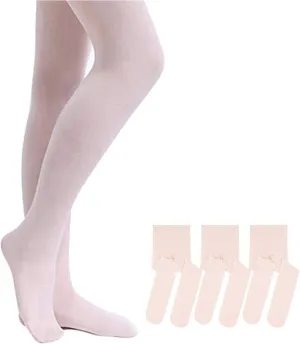 Stelle Girls' Ultra Soft Pro Dance Tight/Ballet Footed Tight (Toddler/Little Kid/Big Kid)