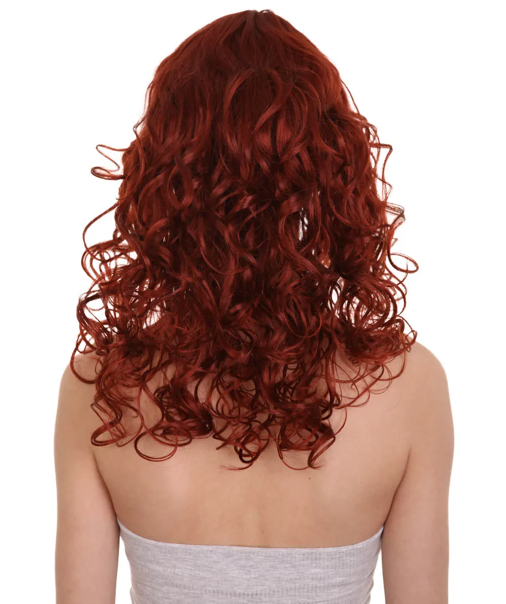 Women's Bella Wig Collections | Long Curly Glamour Party Event Cosplay Halloween Wig | Premium Breathable Capless Cap